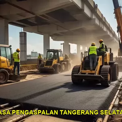 Jasa Pengaspalan Tangerang Selatan